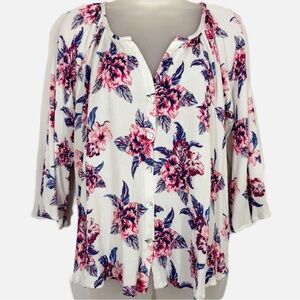 Show Me Your Mumu | Oversized Floral Print Top